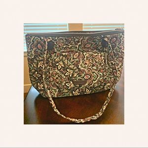 NWT Vera Bradley East West Tote in Bonbon Medallion Pattern